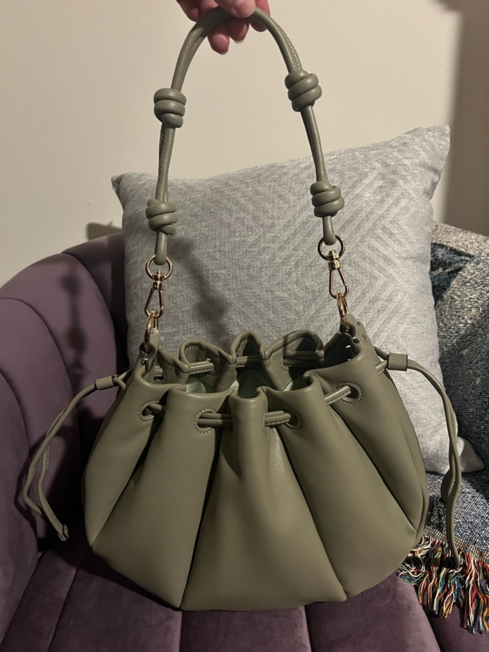 NWT Oyster Shell Kate Spade Pinch crossbody bag BELOW RETAIL SALE PRICE - Picture 6 of 9